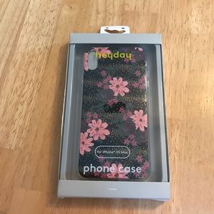 NWT iPhone XS Max flower phone case